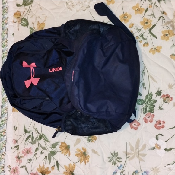 Under Armour  Storm Backpack Pink & Blue - Picture 1 of 7